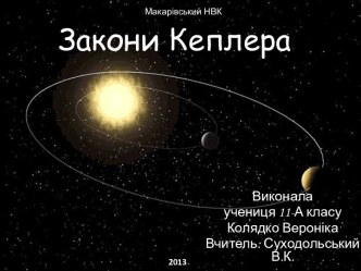 Закони Кеплера