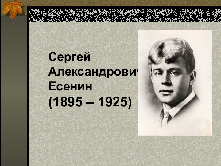 Сергей  Александрович