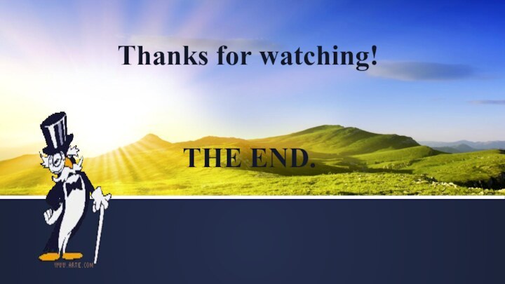 Thanks for watching!THE END.