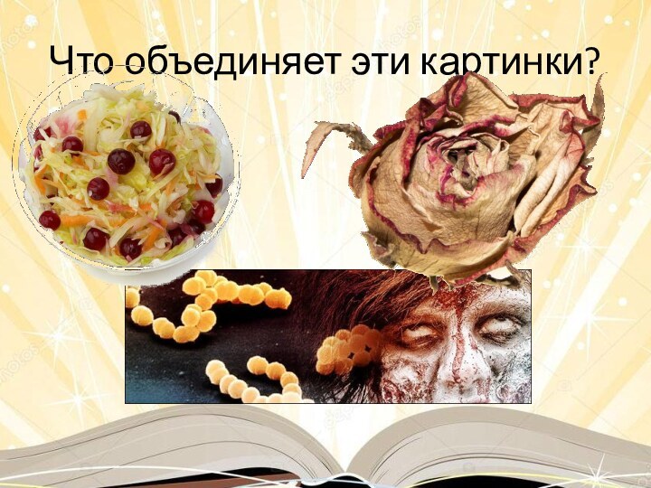 Что объединяет эти картинки?