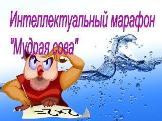 Интеллектуальный марафон Мудрая сова