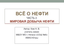 Всё о нефти. Часть 2. Добыча нефти