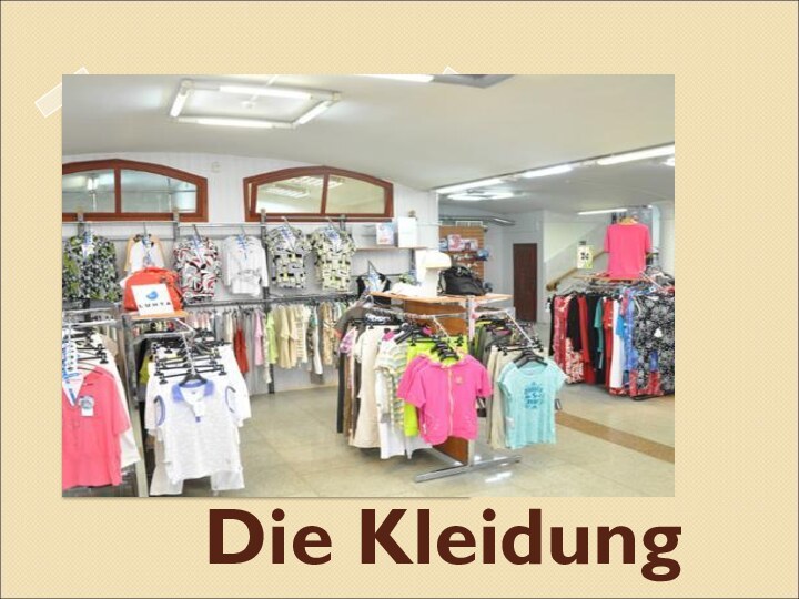 Die Kleidung