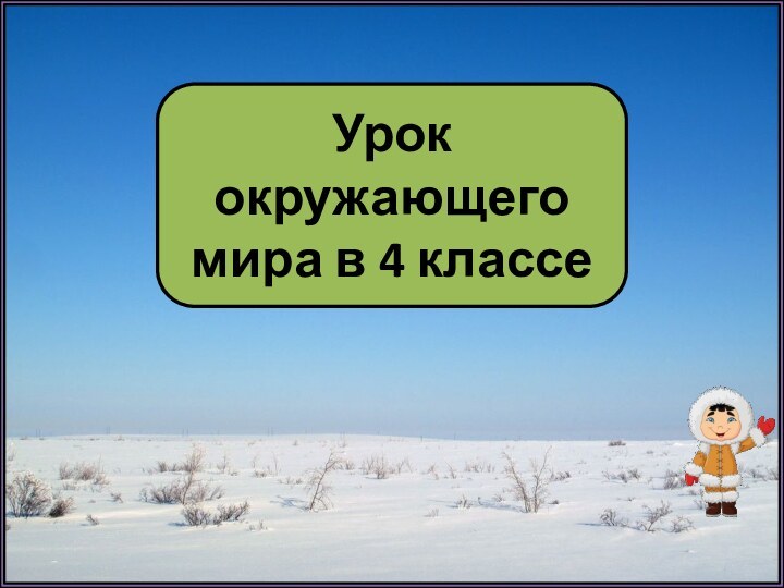 Урок окружающего мира в 4 классе