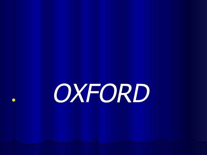 OXFORD