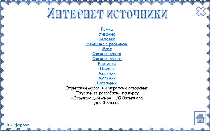 Рамка Учебник Человек Женщина с ребёнкомМозг Органы чувств Органы чувствКартинка Память Мальчик