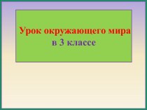 Презентация урока окружающего мира Туман и облака, 3 класс