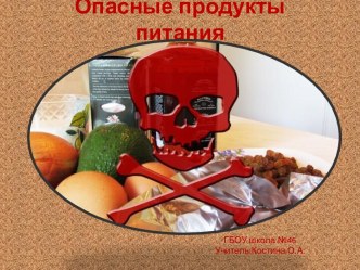 Презентация Опасные продукты питания