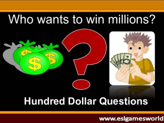 Who wants to win millions?