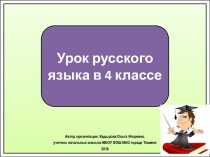 Презентация к уроку русского языка Характеристика предложения и разбор имени существительного, 4 класс