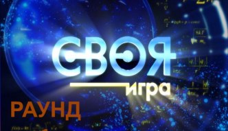 Шаблон презентации Своя игра