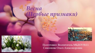 Презентация Весна