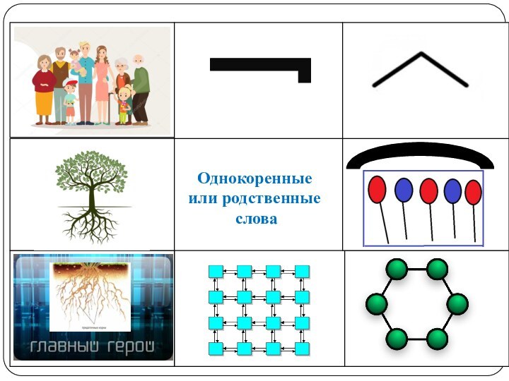 Однокоренные или родственные слова