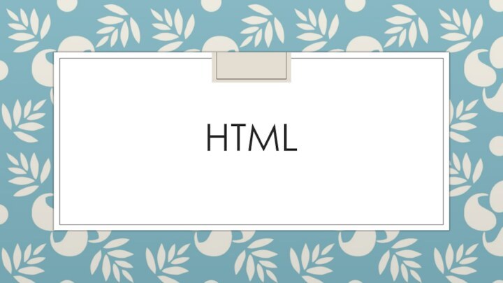 html