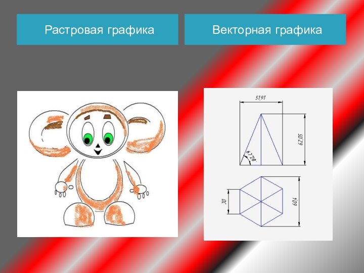 Растровая графикаВекторная графика