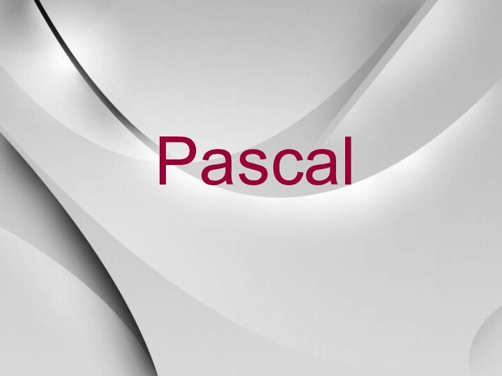 Pascal