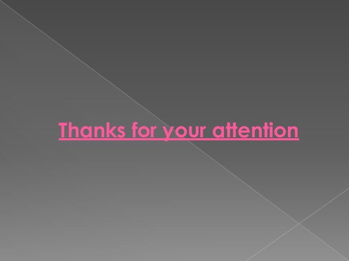 Thanks for your attention