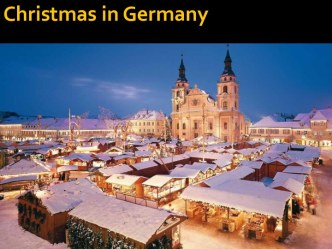 Christmas in Germany (Рождество в Германии)