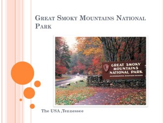 Great smoky mountains national park