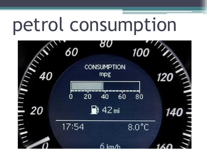 petrol consumption