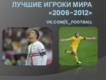 Лучшие игроки мира 2006-2012