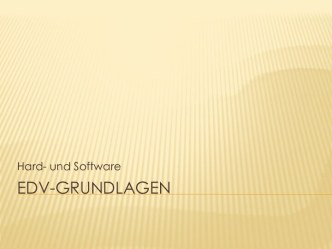 Edv-grundlagen