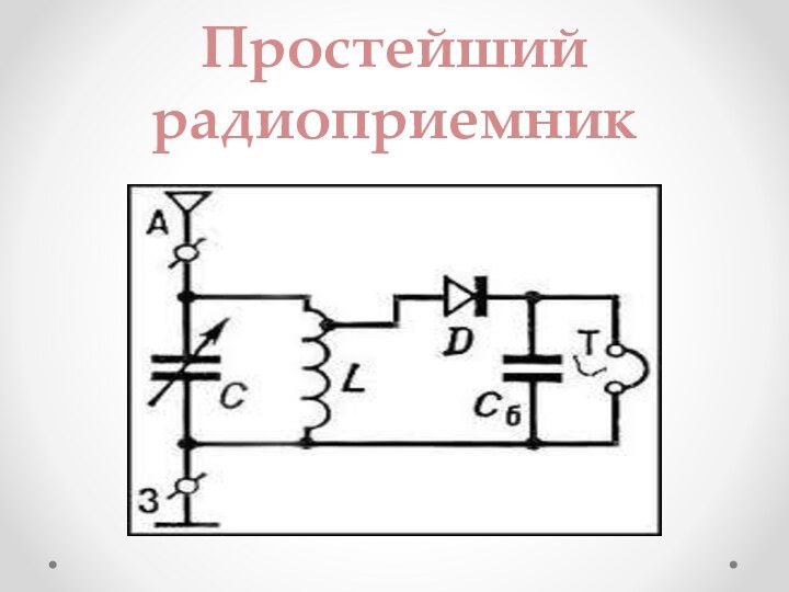 Простейший радиоприемник