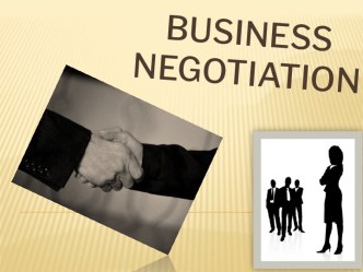 Business negotiation