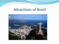 Attractions of brazil
