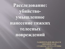 Гаджимурадовджамал И ЭФЕНДИЕВ АЛАН       студенты 1 курса группы ЮПБ-111