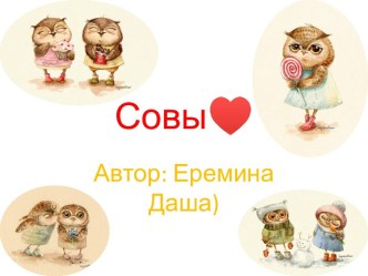 Совы♥