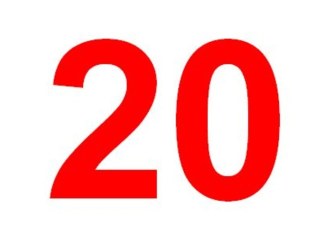 Цифры счет до 20