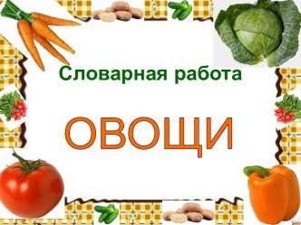 Словарная работа