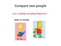 Compare two people
