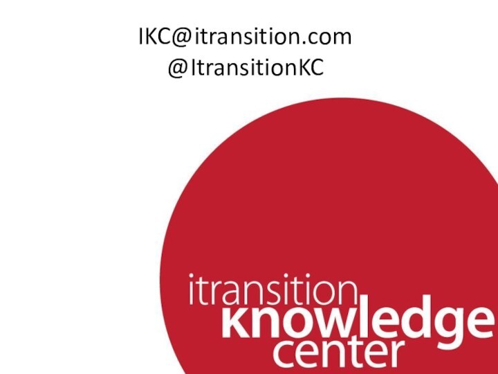 IKC@itransition.com @ItransitionKC