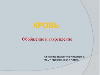 Кровь