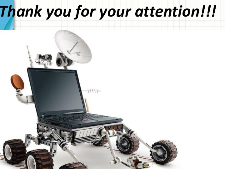 Thank you for your attention!!!