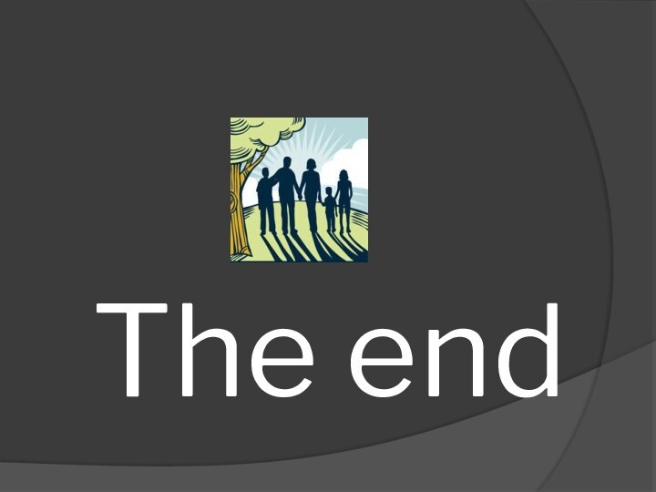 The end