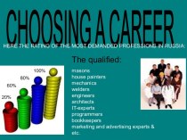 Choosing a career