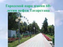 Городской парк имени 60-летия нефти Татарстана