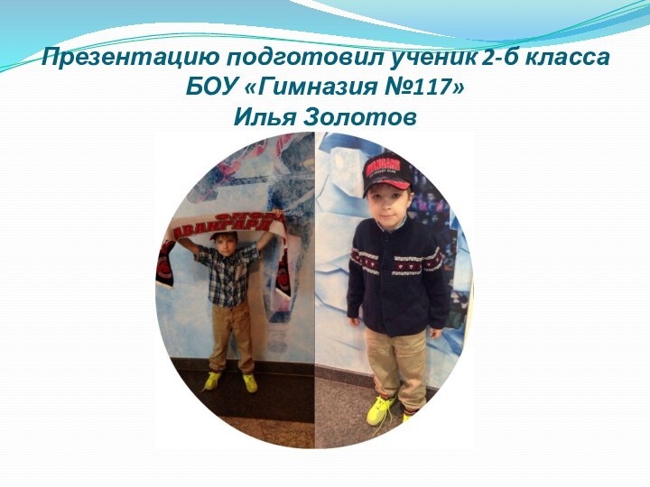 Презентацию подготовил ученик 2-б класса БОУ «Гимназия №117» Илья Золотов