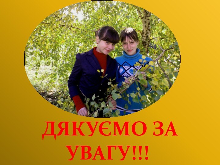 Дякуємо за увагу!!!