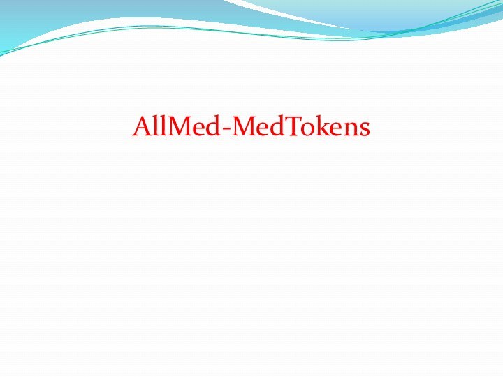 AllMed-MedTokens