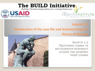 Lesson 1.2introduction of the case file and brainstorming for theory of thecase