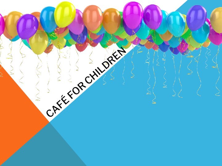 Café for children