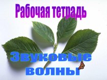 Звуковые волны (8-9 класс)