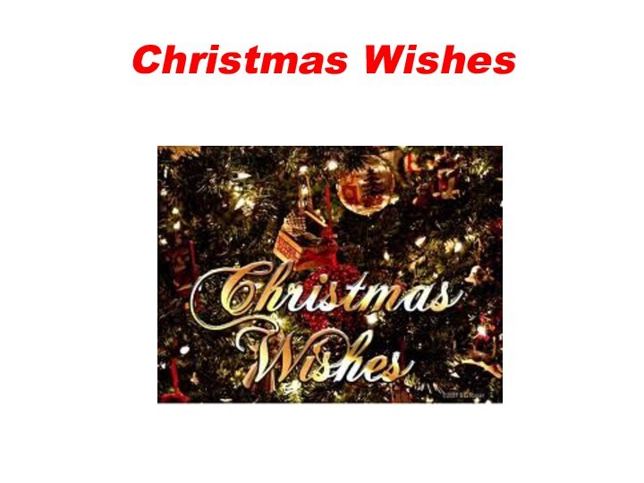 Christmas Wishes