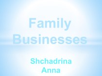 Family Businesses