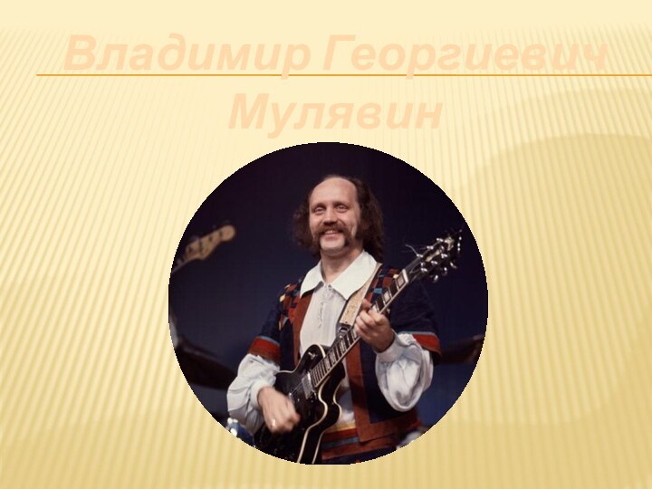 Владимир Георгиевич Мулявин
