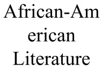 African-american literature